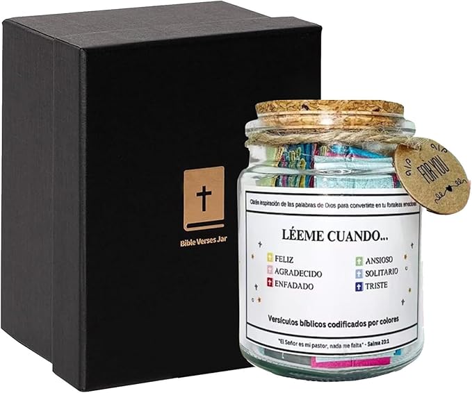 Frasco Con Versículos (Oferta por unidad)
