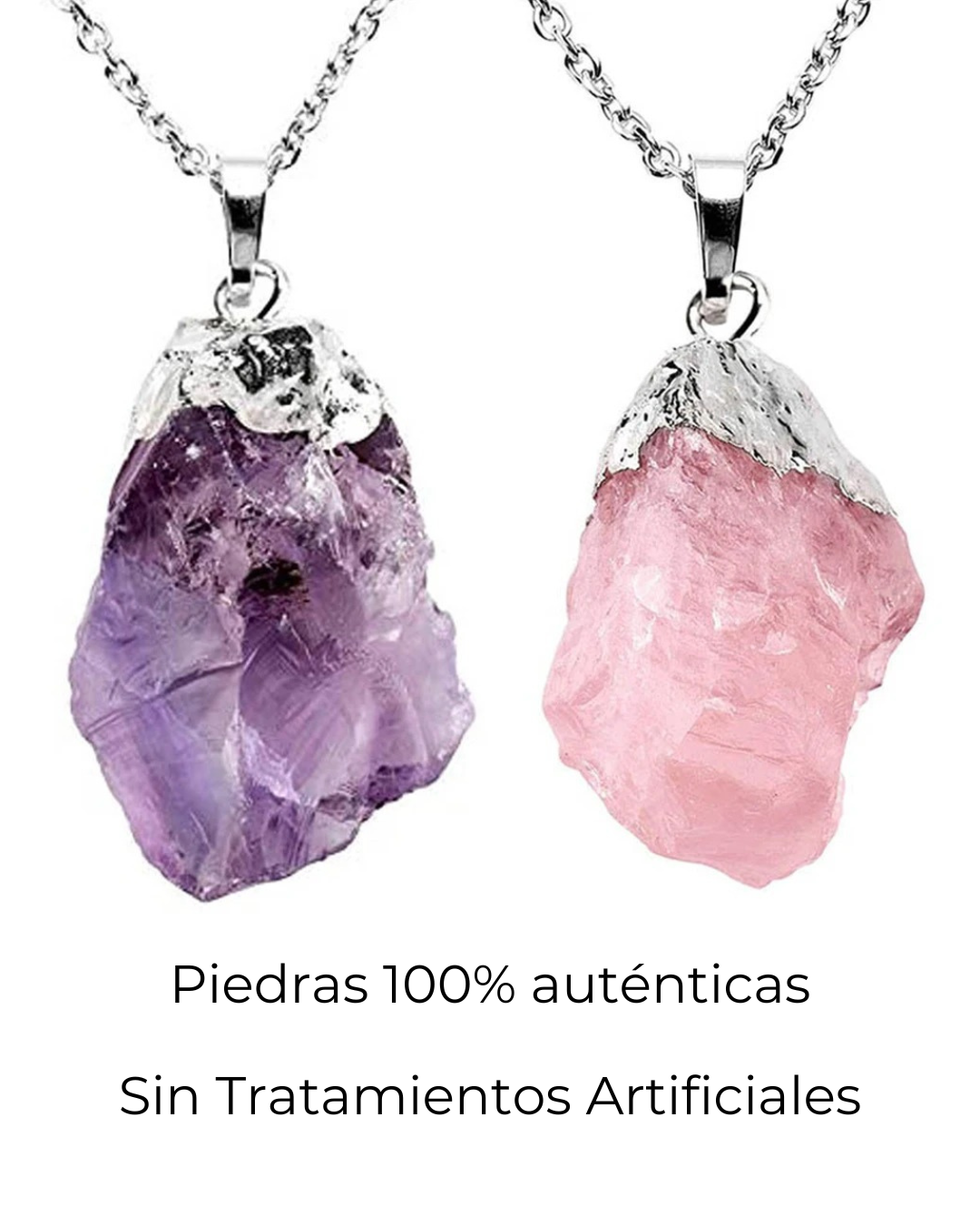 Colgante De Cuarzo Morado - OFERTA EN 2º Unidad