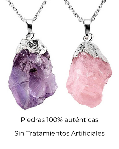 Colgante De Cuarzo Morado - OFERTA EN 2º Unidad
