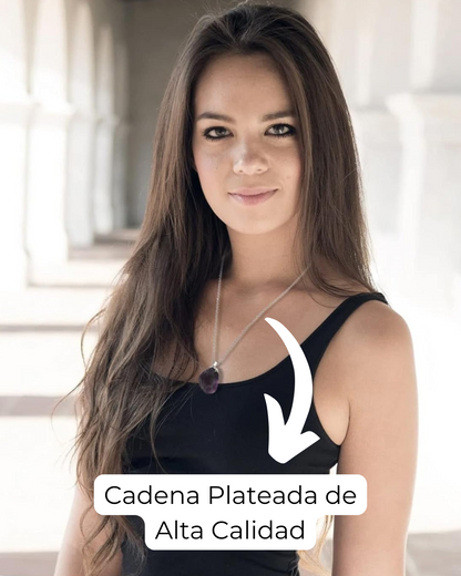 Colgante De Cuarzo Morado - OFERTA EN 2º Unidad